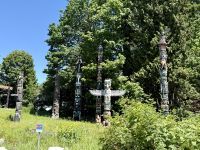 Totempfähle, Stanley Park, Vancouver 