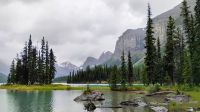 Maligne Lake mit Spirit Island 