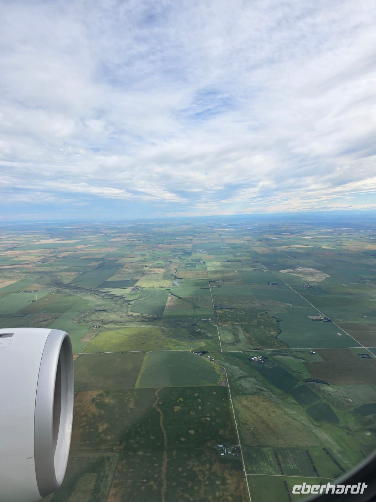 Landeanflug Calgary 