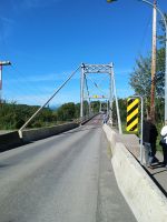 Brücke Hagwilget Canyon 