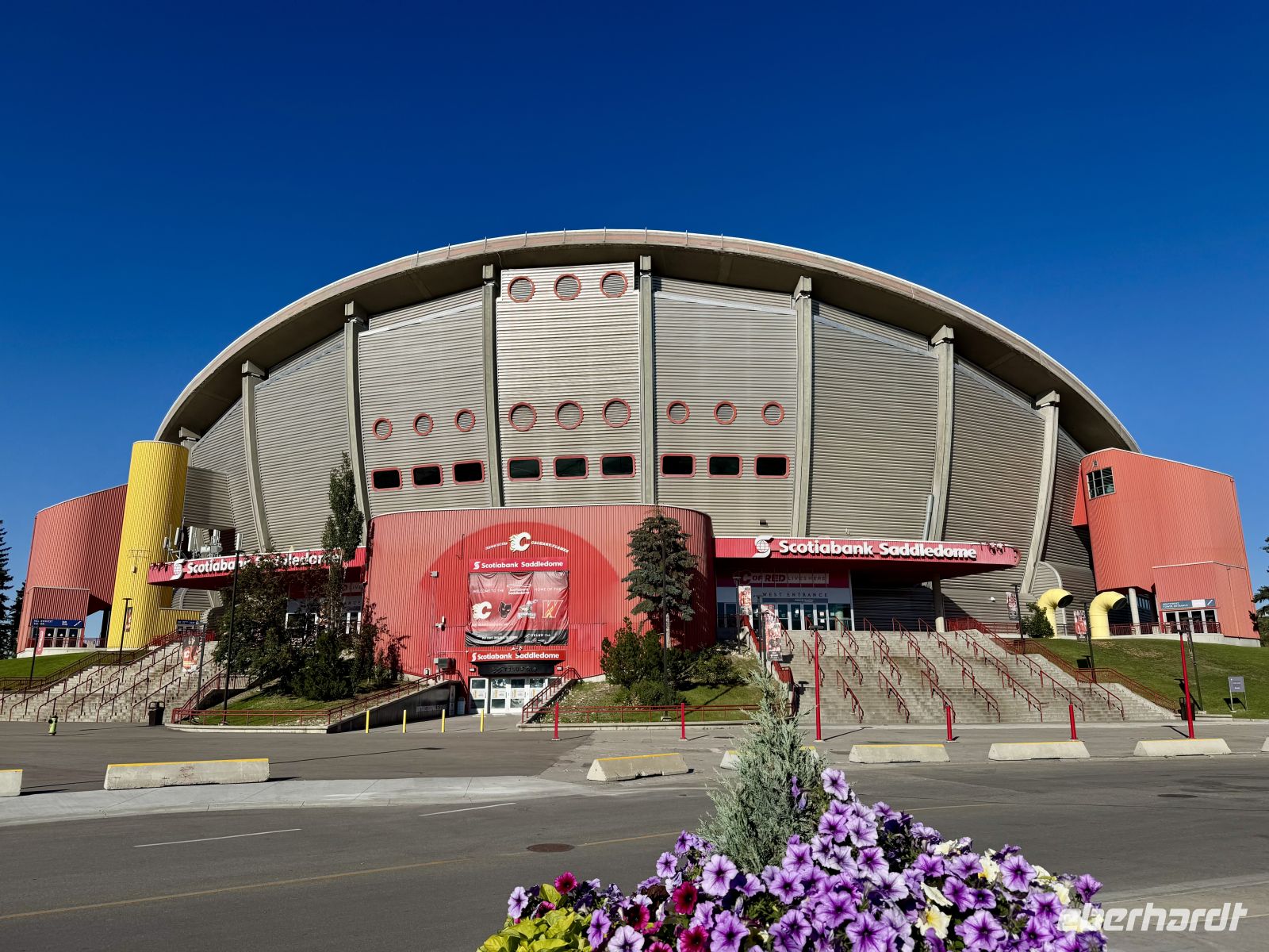 1. Tag – Anreise nach Calgary – Saddledome Arena