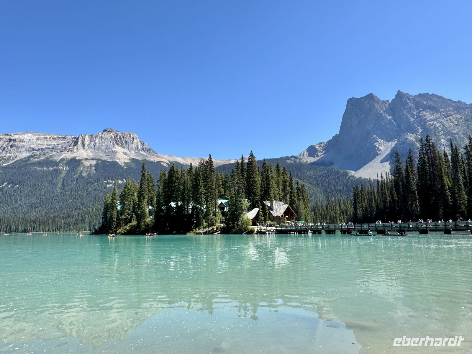 2. Tag – Calgary bis Banff – Yoho-Nationalpark – Aufenthalt am Emerald Lake