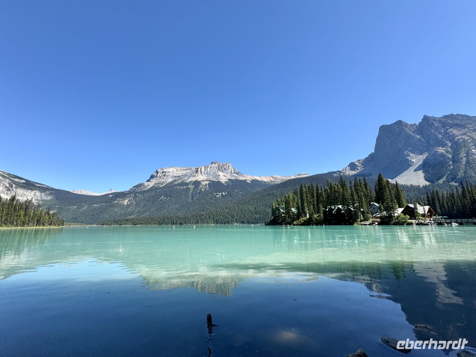 2. Tag – Calgary bis Banff – Yoho-Nationalpark – Aufenthalt am Emerald Lake
