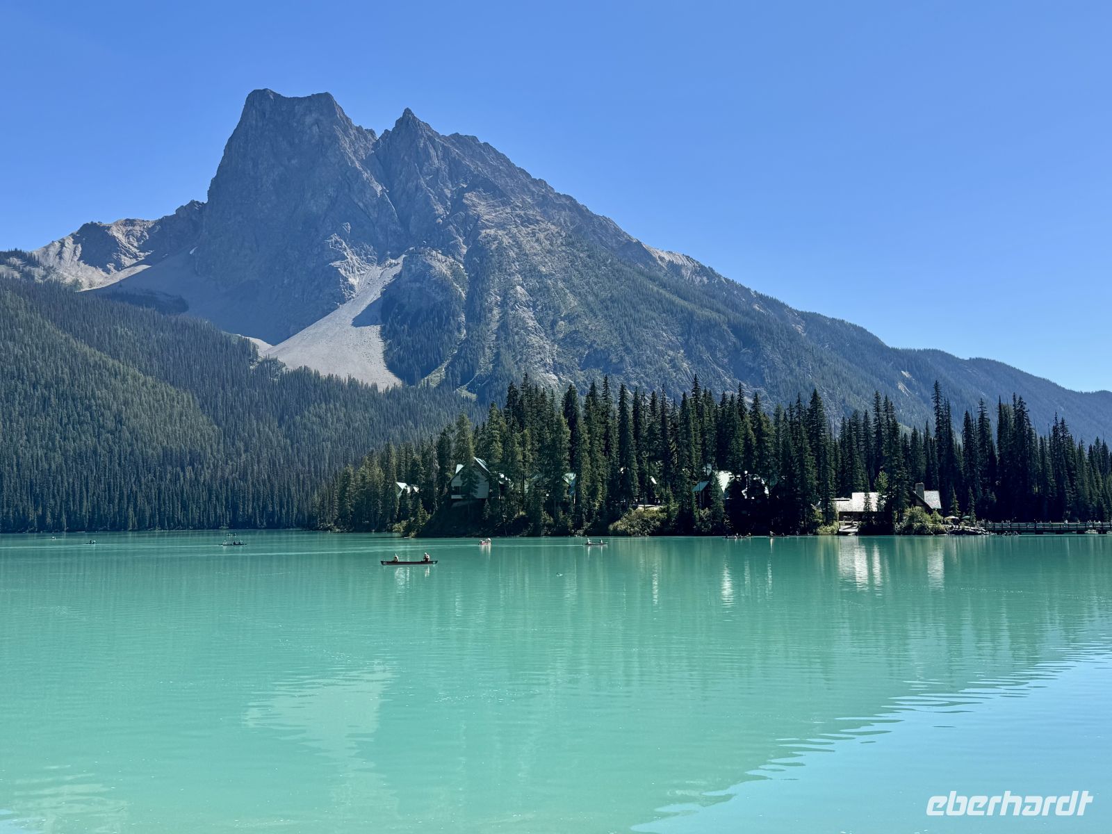 2. Tag – Calgary bis Banff – Yoho-Nationalpark – Aufenthalt am Emerald Lake