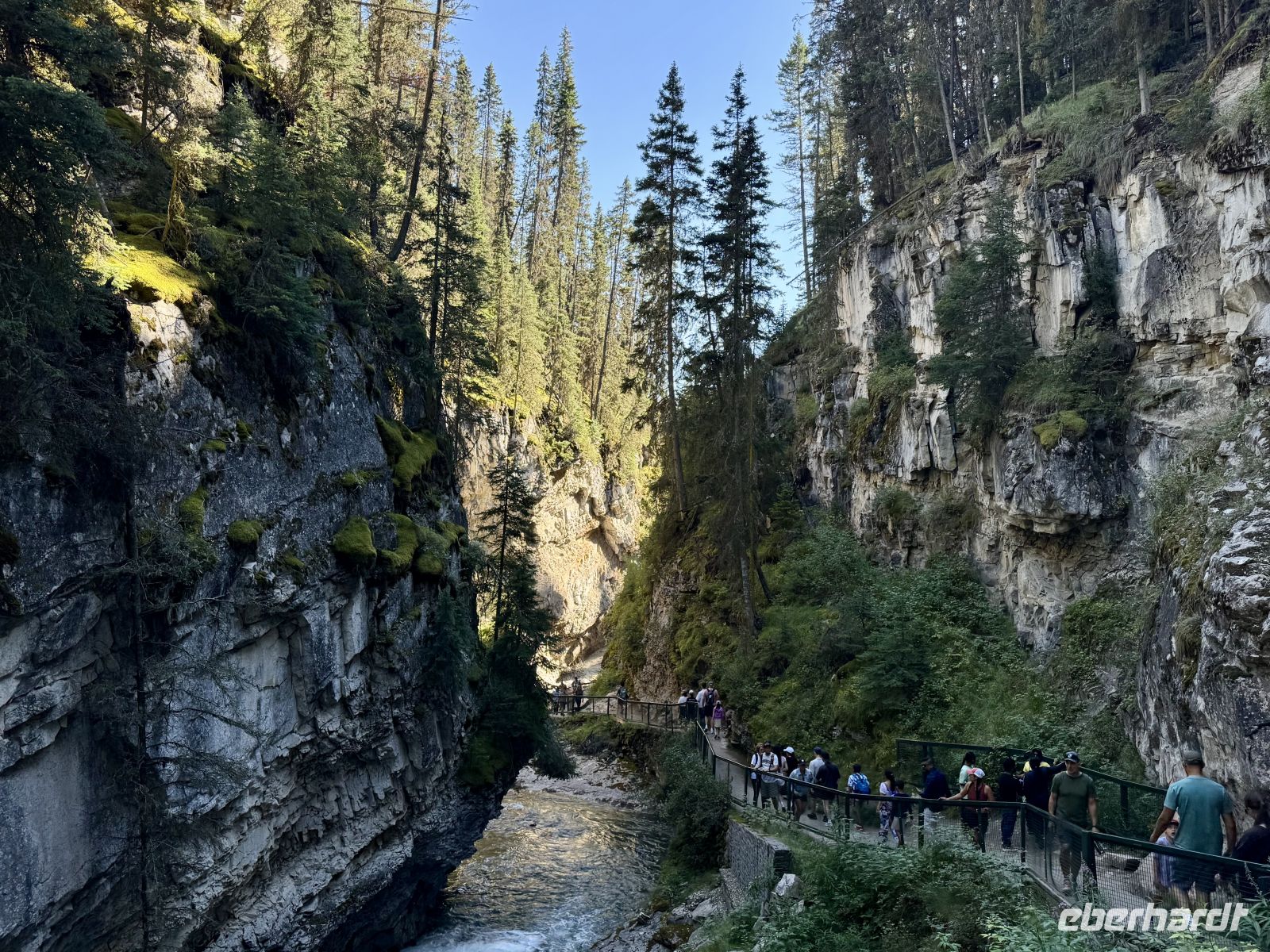 2. Tag – Calgary bis Banff – Banff-Nationalpark – Spaziergang durch den Johnston Canyon