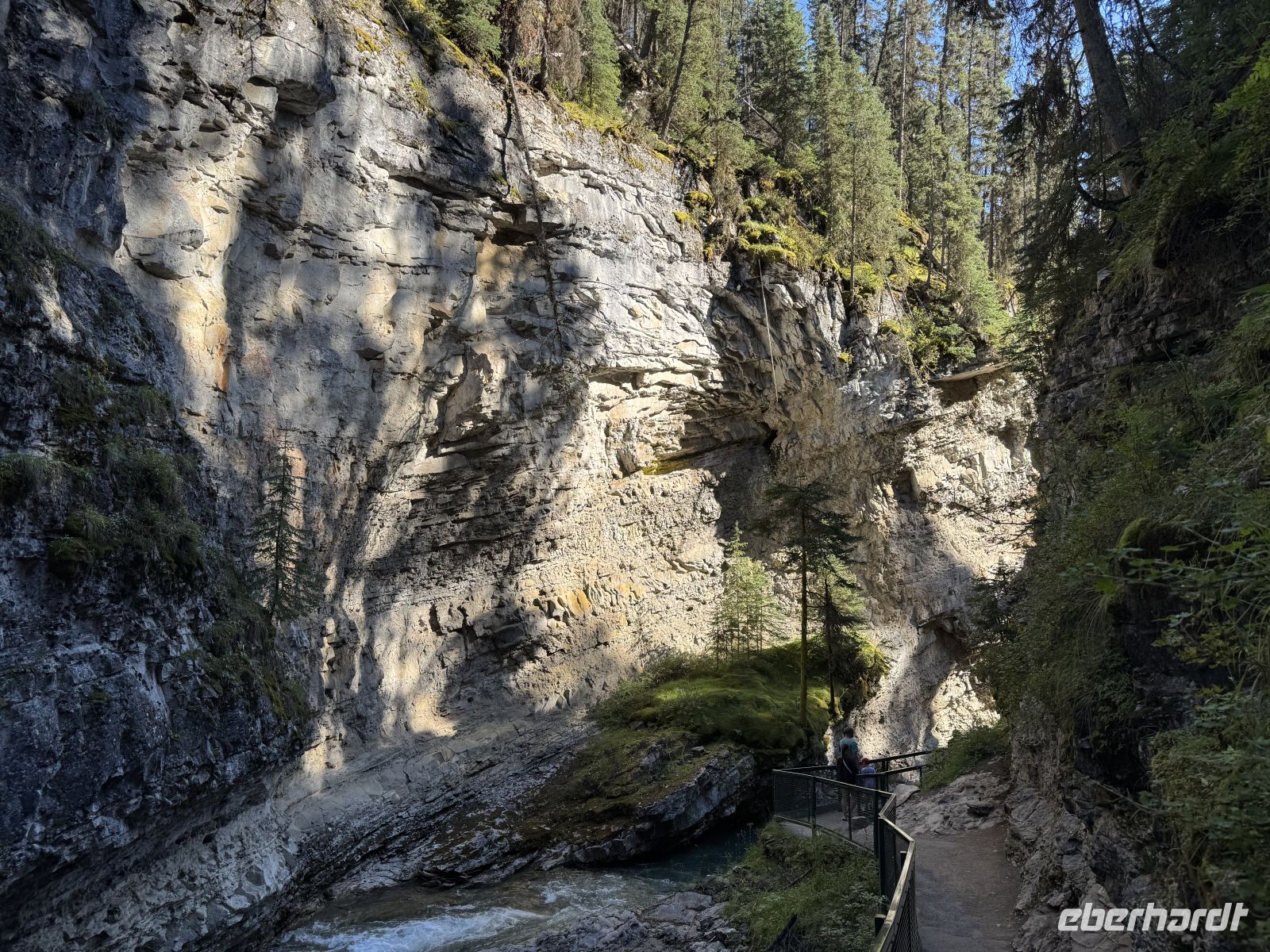 2. Tag – Calgary bis Banff – Banff-Nationalpark – Spaziergang durch den Johnston Canyon