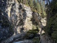 2. Tag – Calgary bis Banff – Banff-Nationalpark – Spaziergang durch den Johnston Canyon