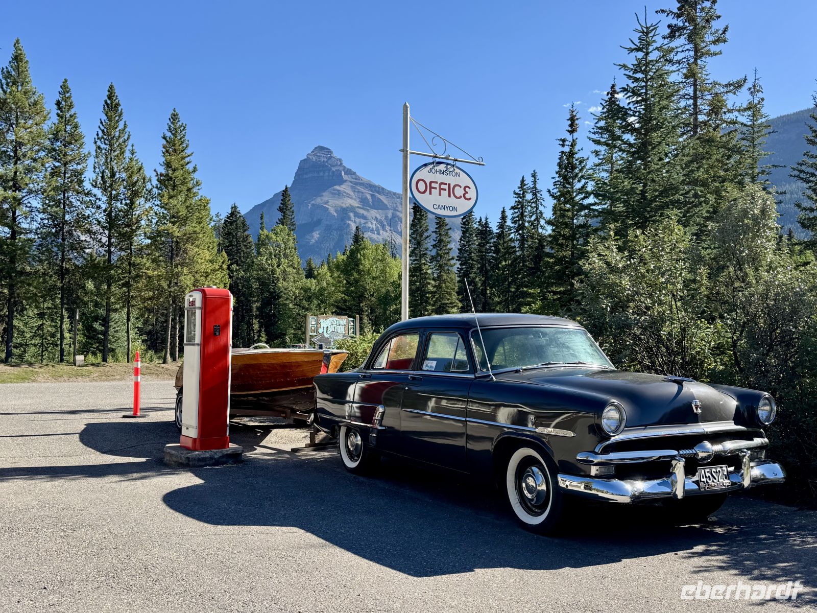 2. Tag – Calgary bis Banff – Banff-Nationalpark – Alte Tankstelle am Johnston Canyon