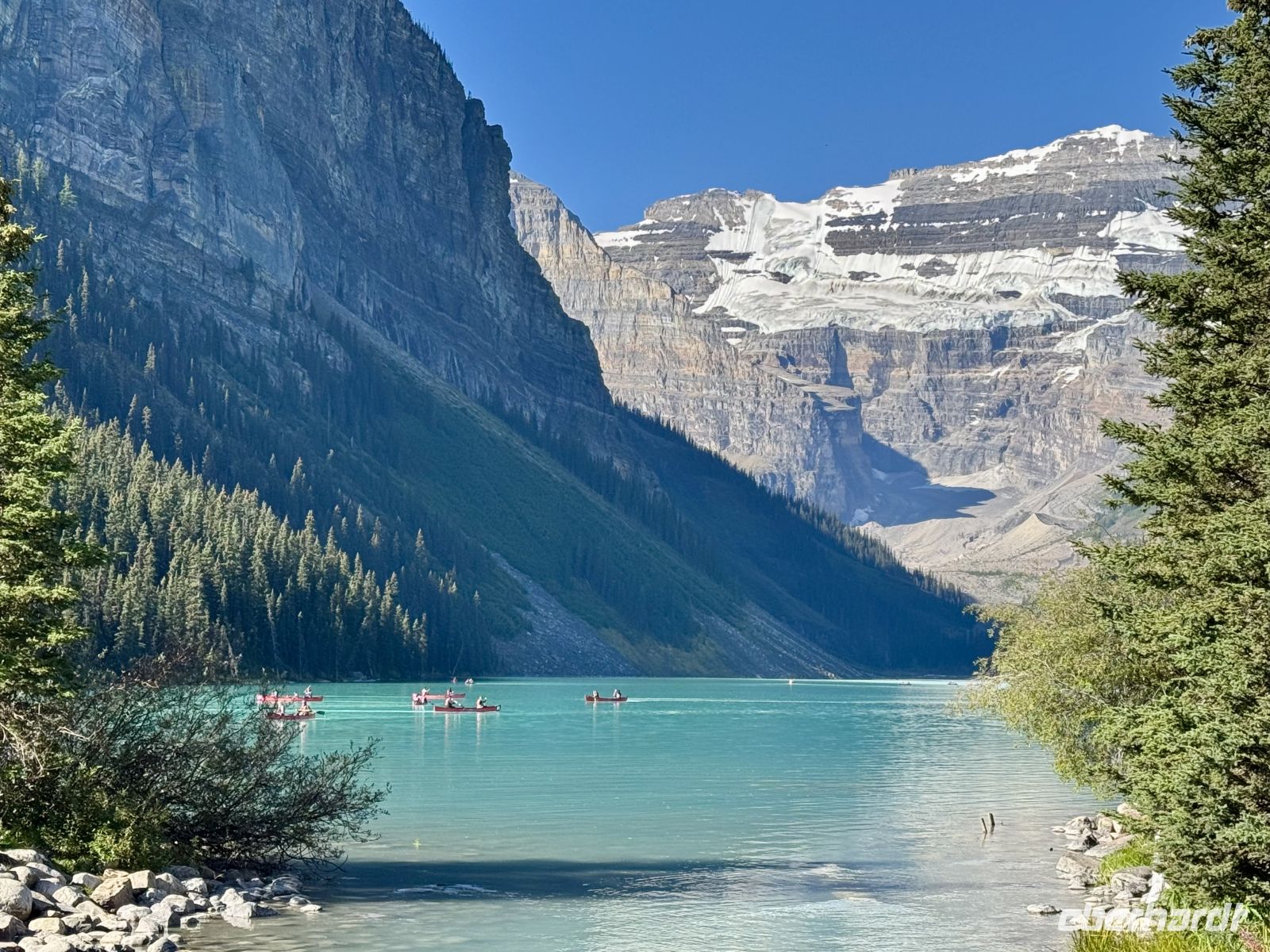 3. Tag – Banff bis Jasper – Aufenthalt am Lake Louise