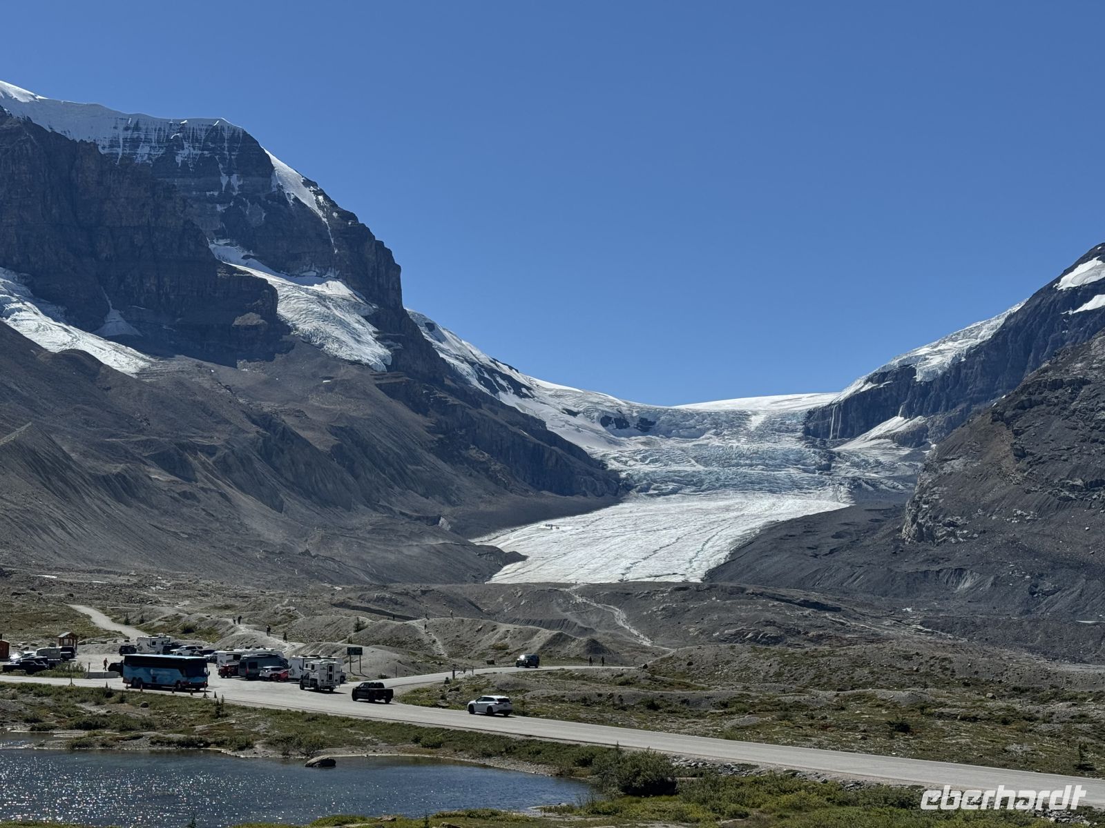 3. Tag – Banff bis Jasper – Icefields Parkway – Athabasca Glacier