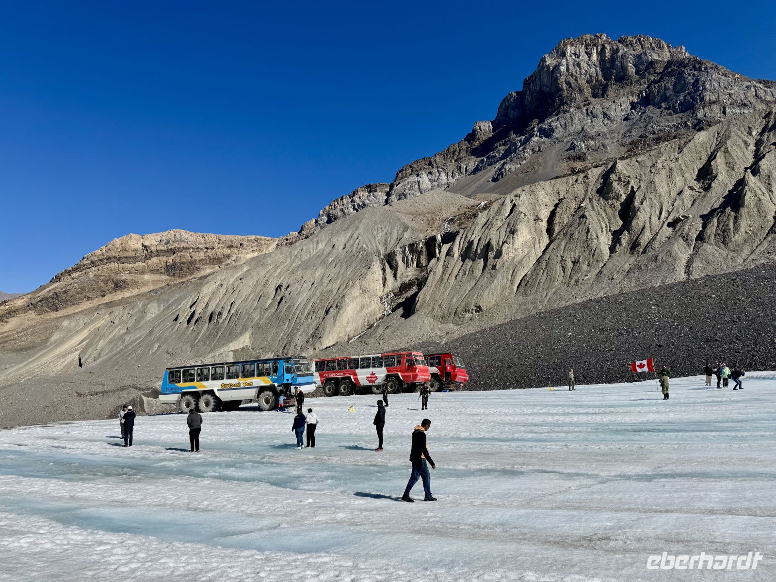 3. Tag – Banff bis Jasper – Icefields Parkway – Auf dem Athabasca Glacier