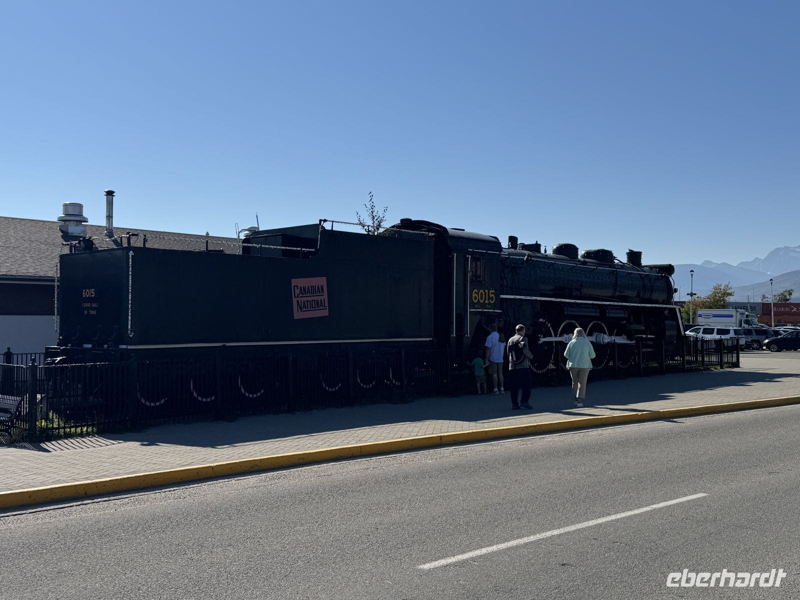 4. Tag – Jasper-Nationalpark – Historische Dampflok in Jasper