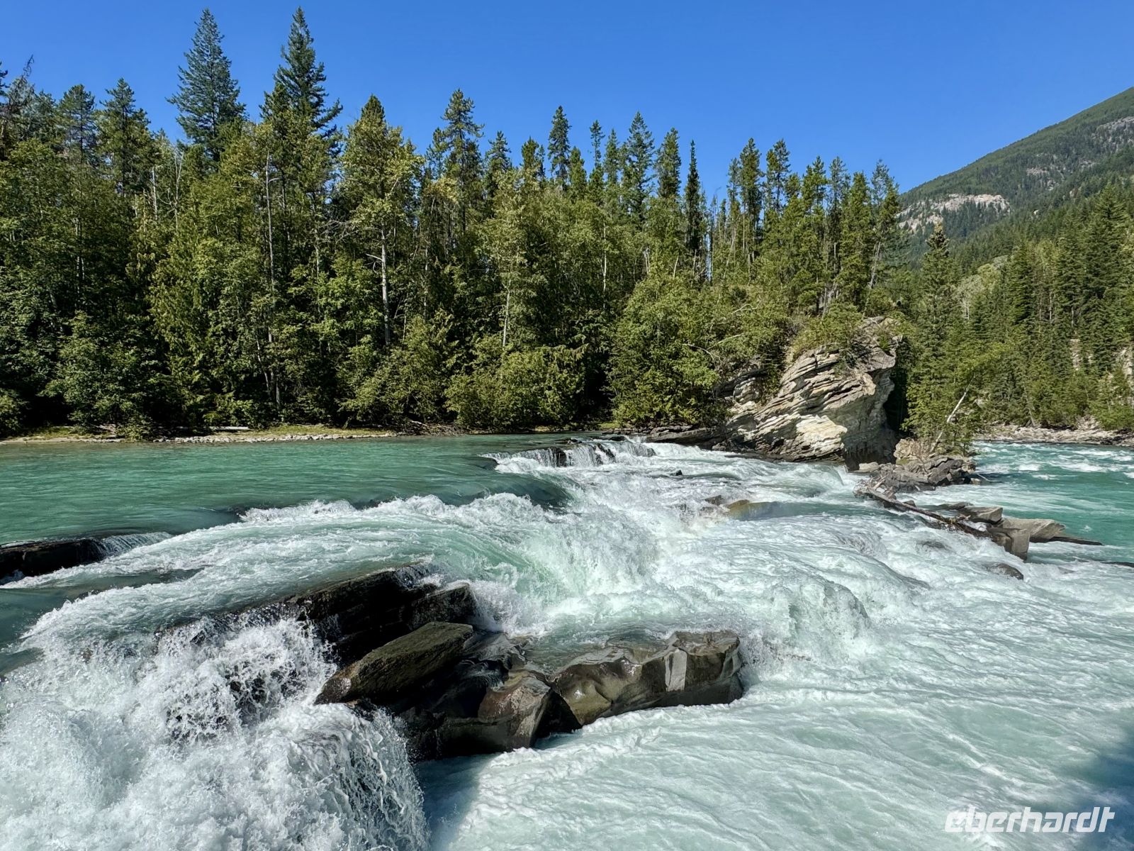 5. Tag – Jasper bis Prince George – Spaziergang zu den Rearguard Falls