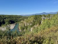 7. Tag – Smithers bis Stewart – Hängebrücke über den Hagwiglet Canyon