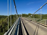 7. Tag – Smithers bis Stewart – Hängebrücke über den Hagwiglet Canyon