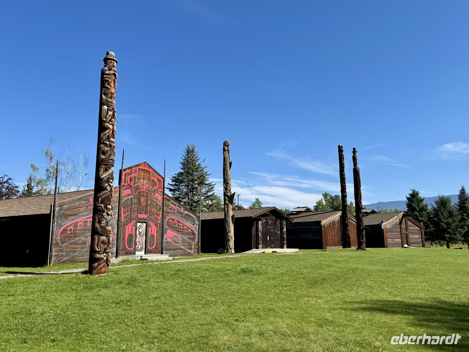 7. Tag – Smithers bis Stewart – Ksan Historical Village