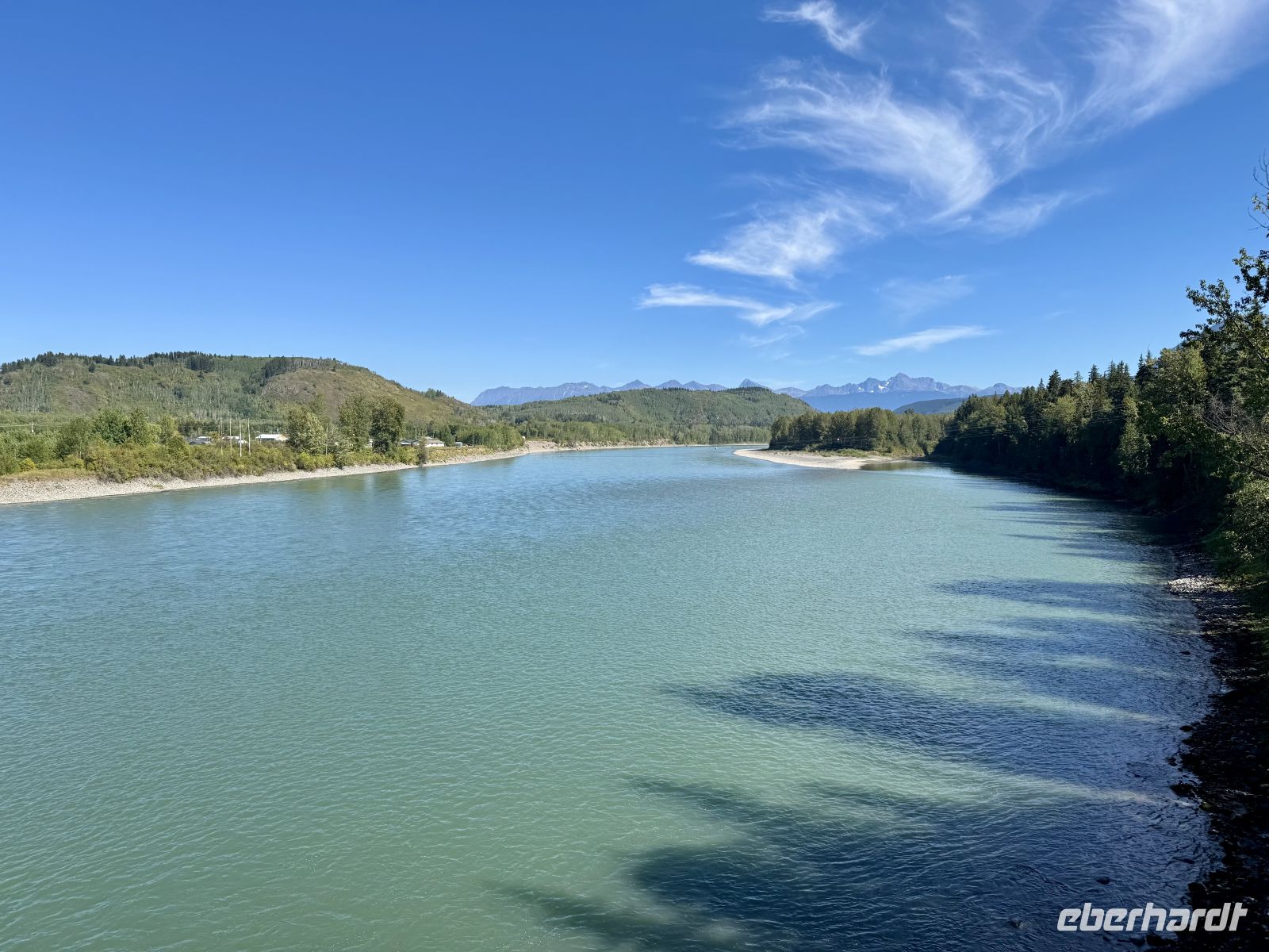 7. Tag – Smithers bis Stewart – Skeena River bei Kitwanga