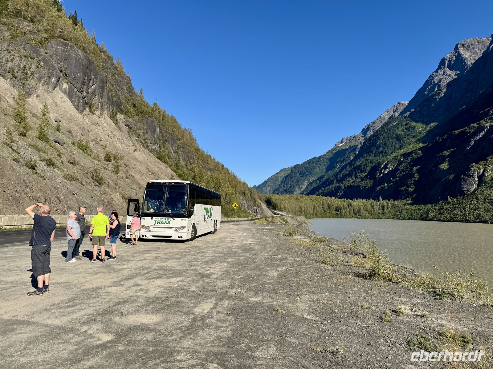 7. Tag – Smithers bis Stewart – Fotostopp am Bear River Glacier