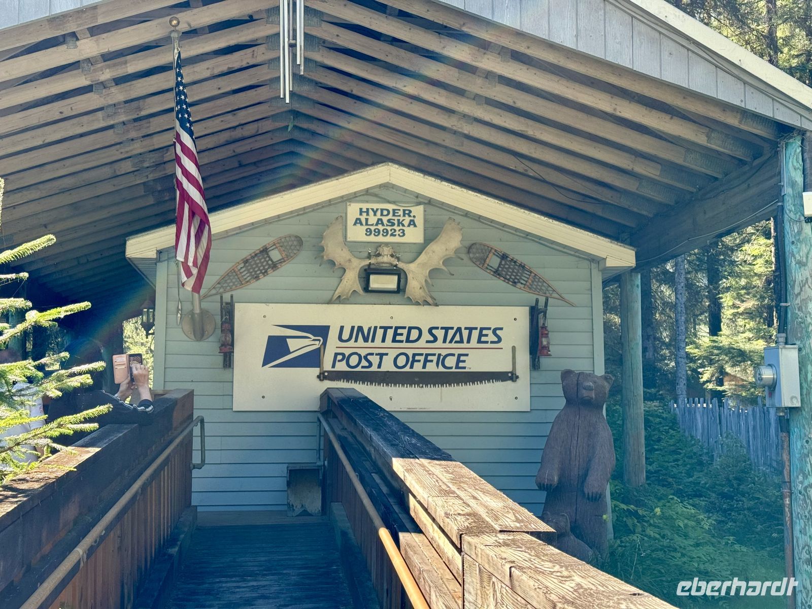 8. Tag – Tongass National Forest und Salmon Glacier – Postamt in Hyder