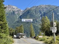 8. Tag – Tongass National Forest und Salmon Glacier – Grenze zu Kanada in Hyder