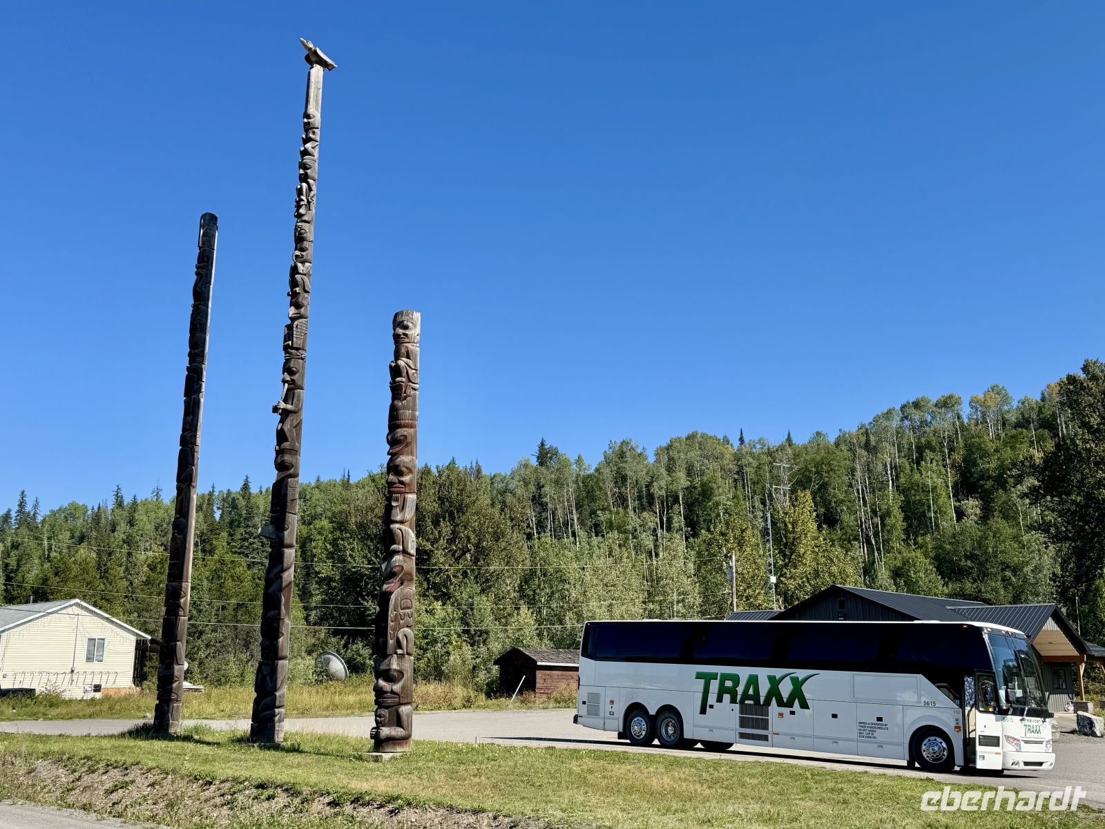 9. Tag – Stewart bis Prince Rupert – Totempfähle in Gitanyow