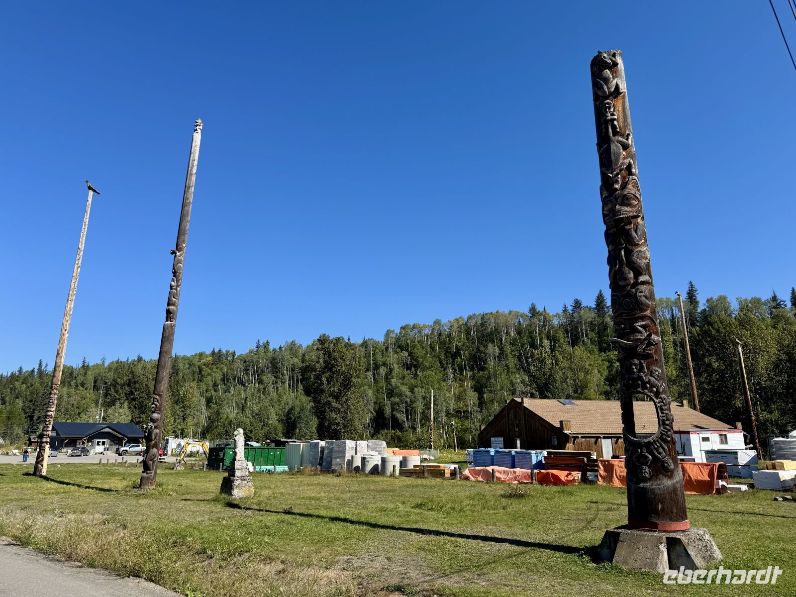 9. Tag – Stewart bis Prince Rupert – Totempfähle in Gitanyow