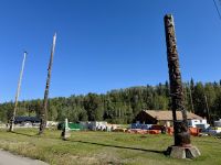 9. Tag – Stewart bis Prince Rupert – Totempfähle in Gitanyow