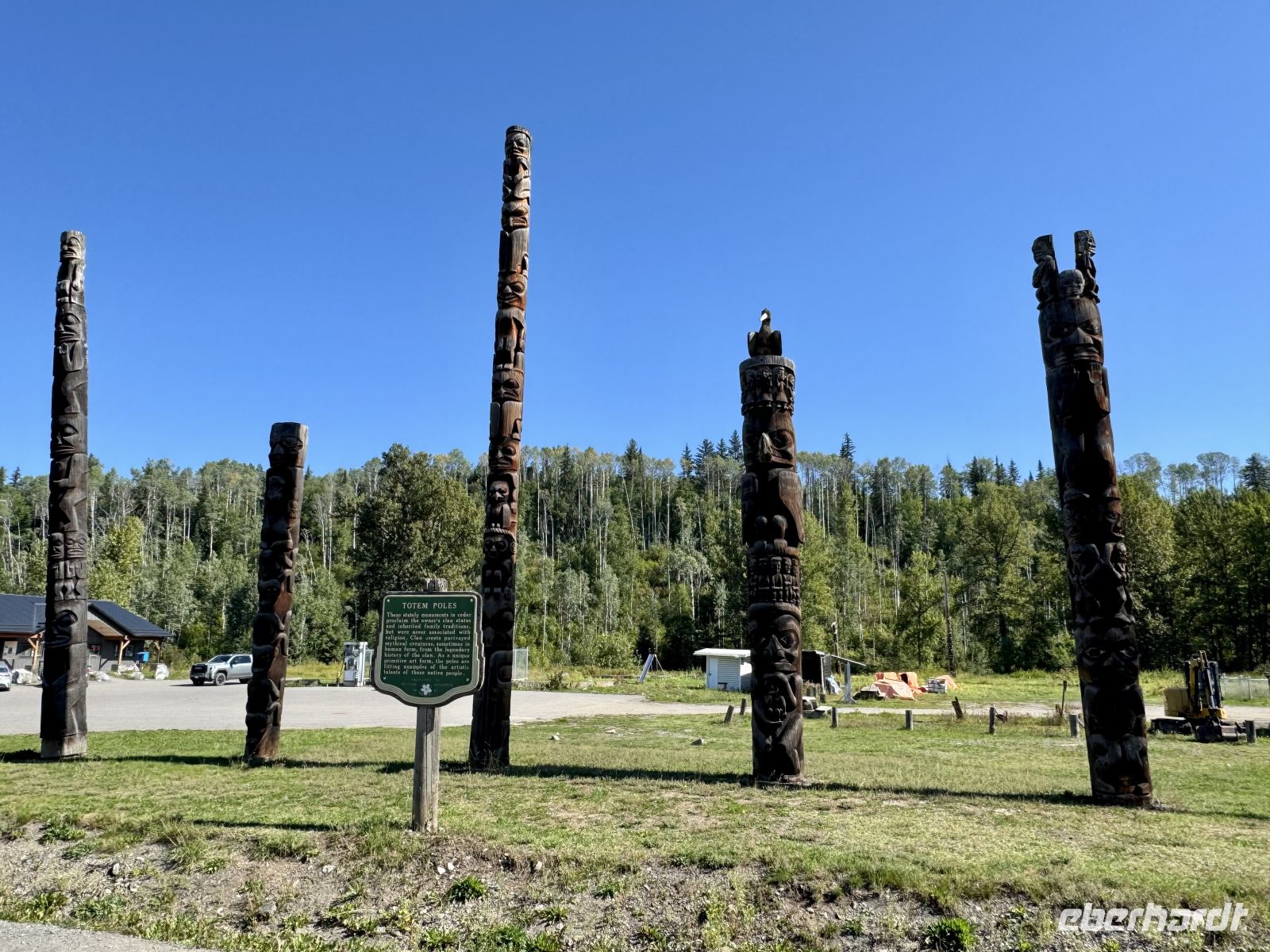 9. Tag – Stewart bis Prince Rupert – Totempfähle in Gitanyow