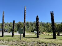 9. Tag – Stewart bis Prince Rupert – Totempfähle in Gitanyow