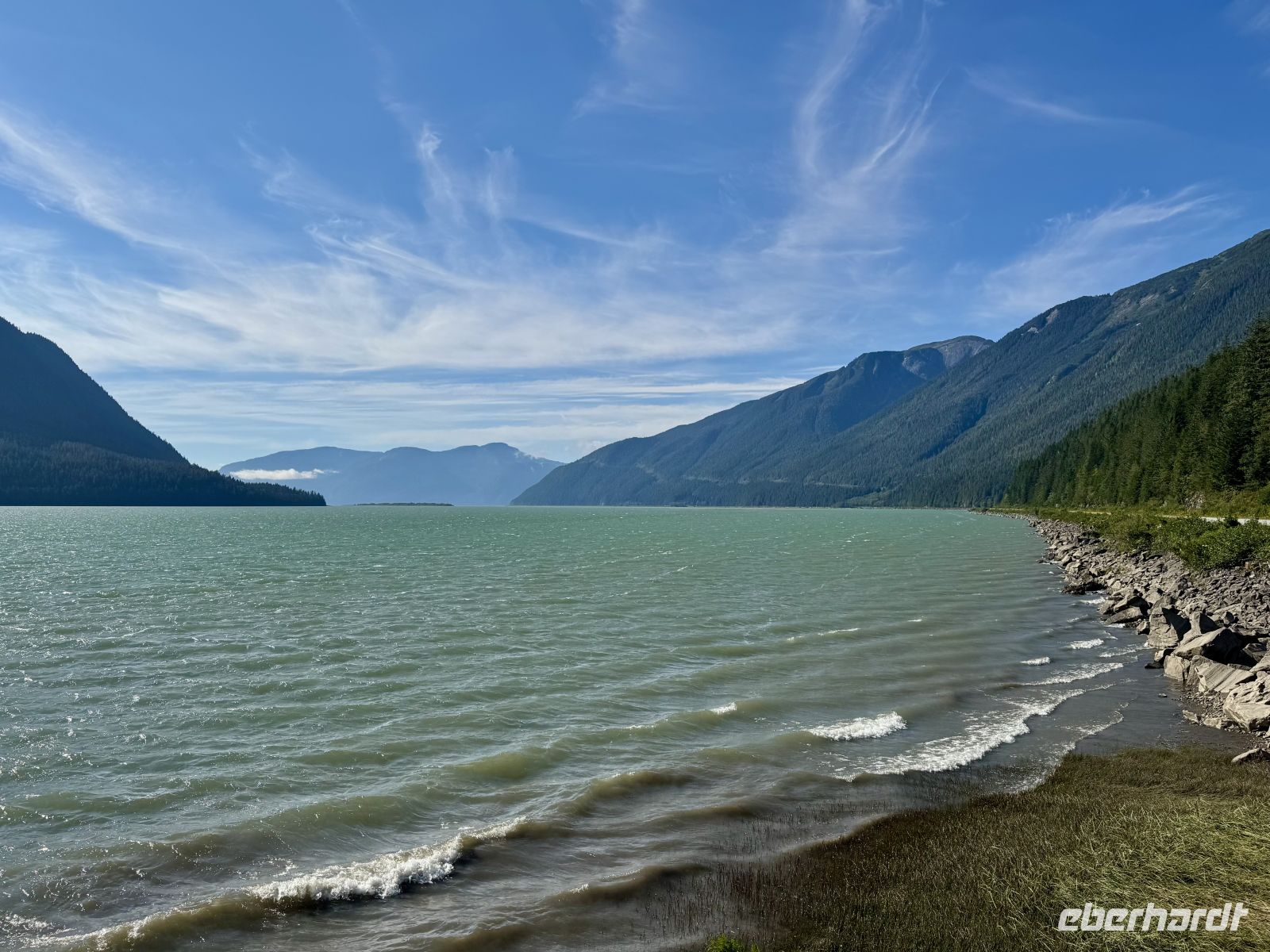 9. Tag – Stewart bis Prince Rupert – Skeena River am Telegraph Point