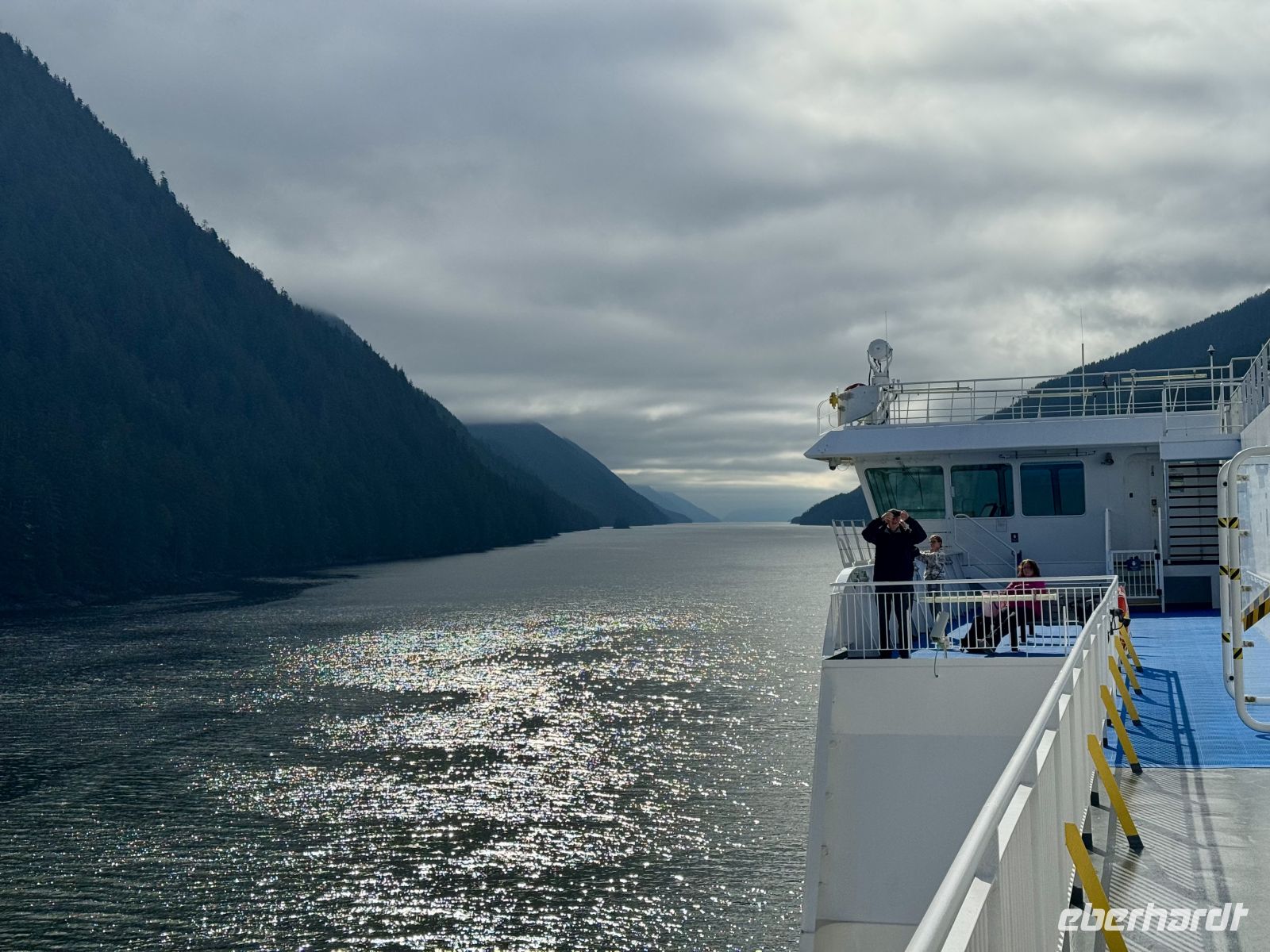 10. Tag – Fahrt mit der Fähre durch die Inside Passage