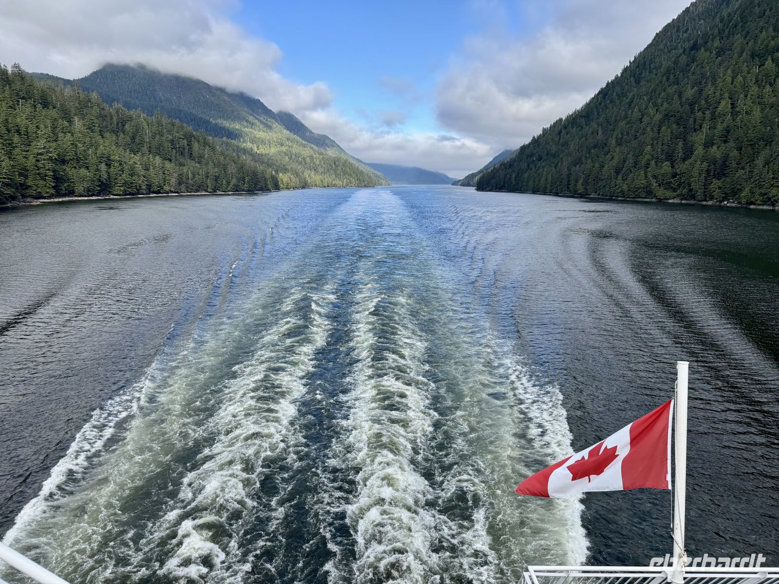 10. Tag – Fahrt mit der Fähre durch die Inside Passage