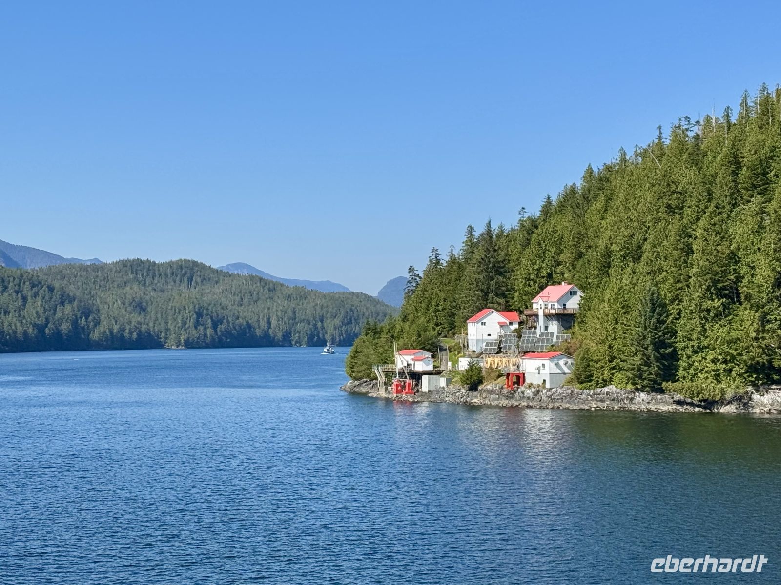 10. Tag – Fahrt mit der Fähre durch die Inside Passage – Boat Bluff Lighthouse