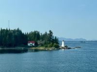 10. Tag – Fahrt mit der Fähre durch die Inside Passage – Leuchtturm bei Bella Bella