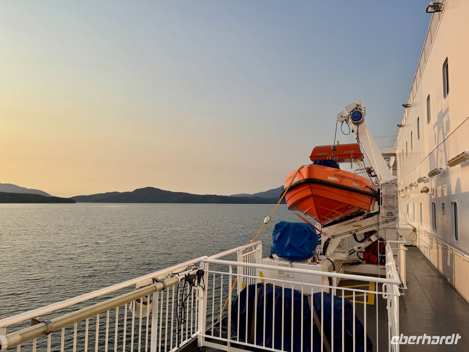 10. Tag – Fahrt mit der Fähre durch die Inside Passage