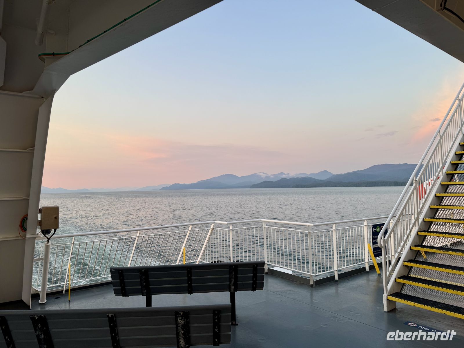 10. Tag – Fahrt mit der Fähre durch die Inside Passage