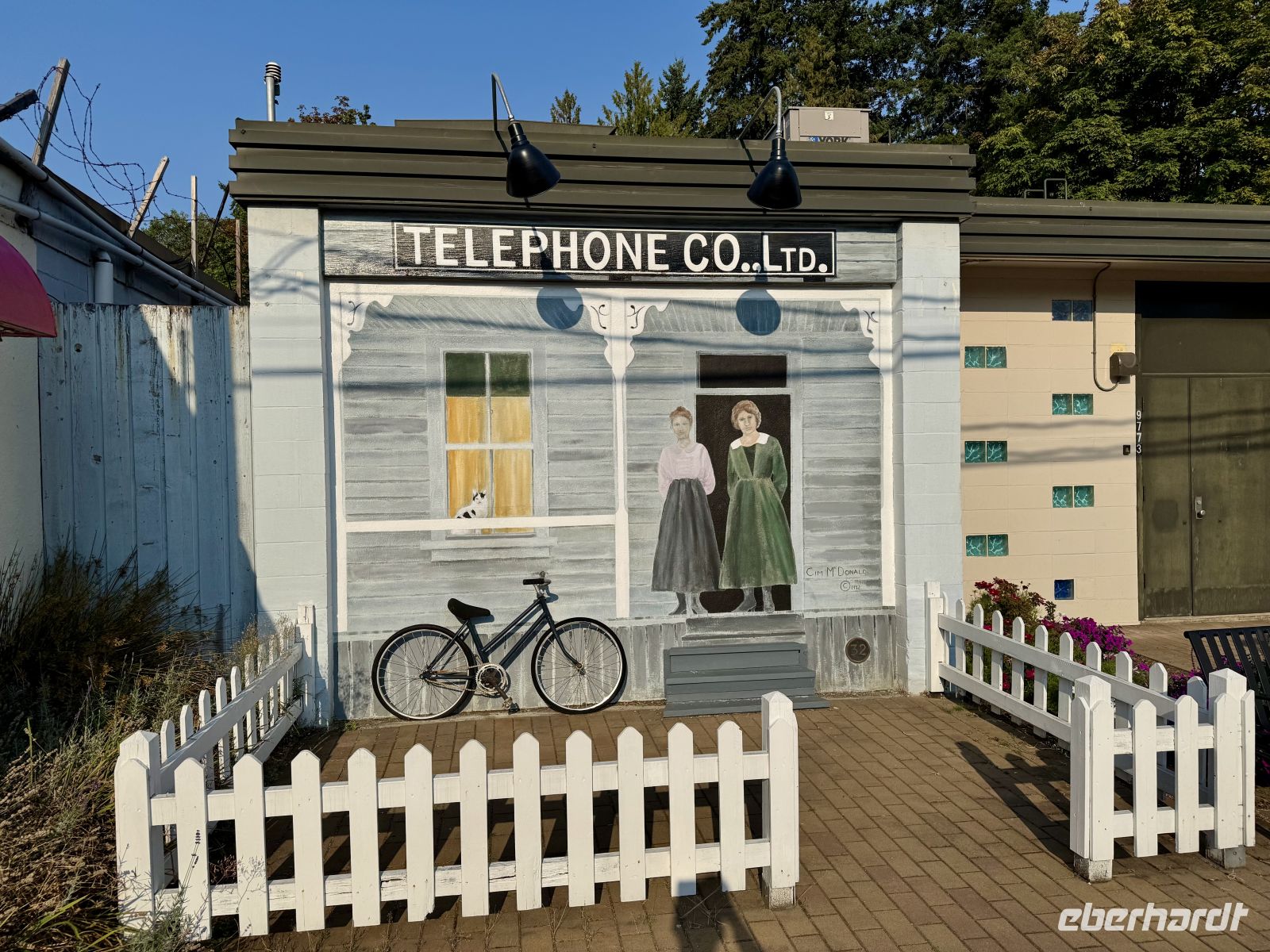 11. Tag – Port Hardy bis Victoria – Wandgemälde in Chemainus