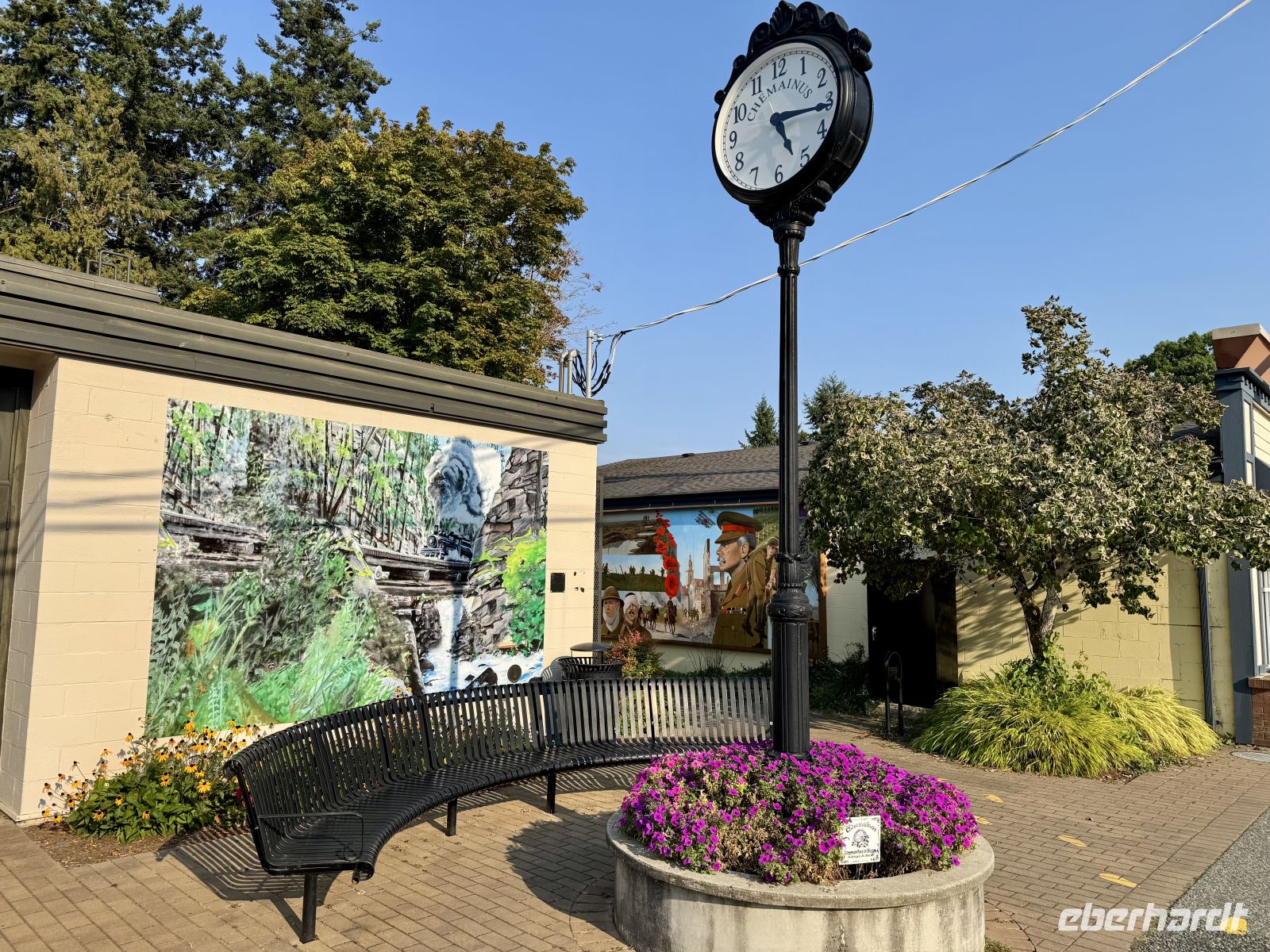 11. Tag – Port Hardy bis Victoria – Wandgemälde in Chemainus