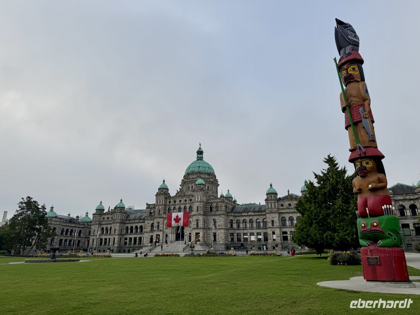 12. Tag – Victoria bis Vancouver – Parlamentsgebäude in Victoria