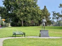 12. Tag – Victoria bis Vancouver – Terry Fox Monument im Beacon Hill Park in Victoria