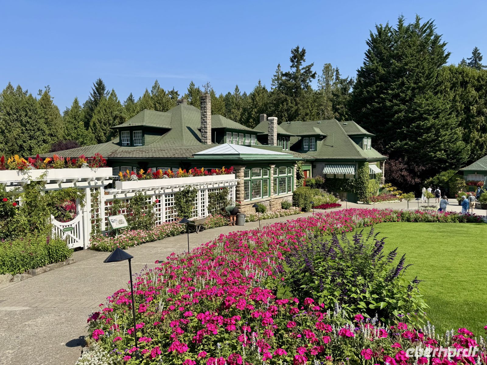 12. Tag – Victoria bis Vancouver – Besuch der Butchart Gardens