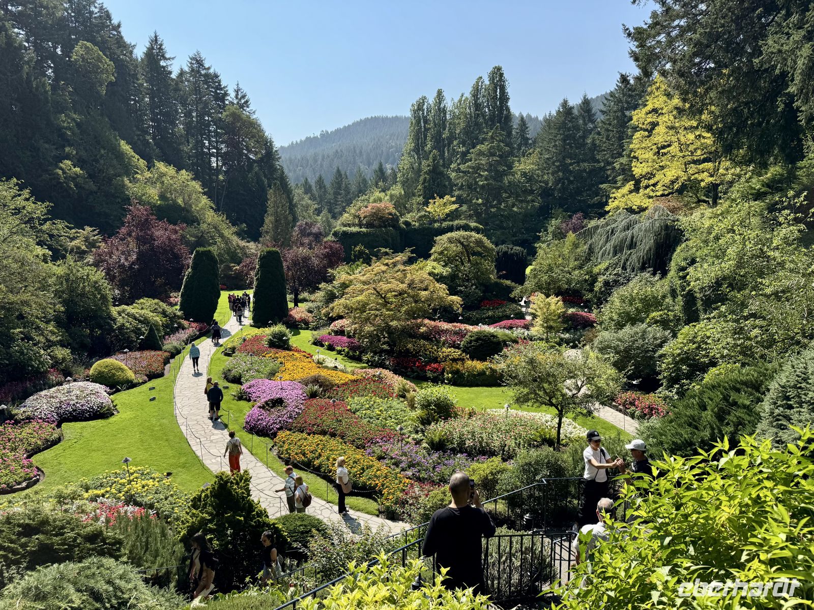 12. Tag – Victoria bis Vancouver – Besuch der Butchart Gardens