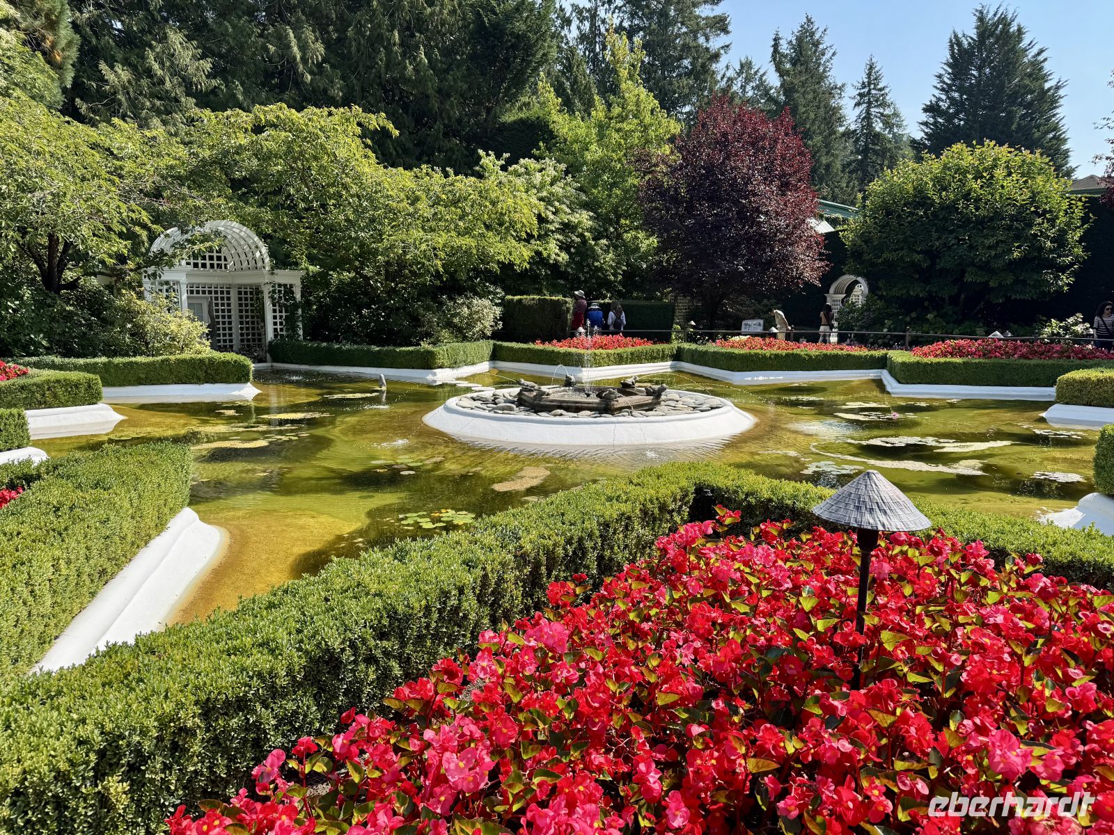 12. Tag – Victoria bis Vancouver – Besuch der Butchart Gardens