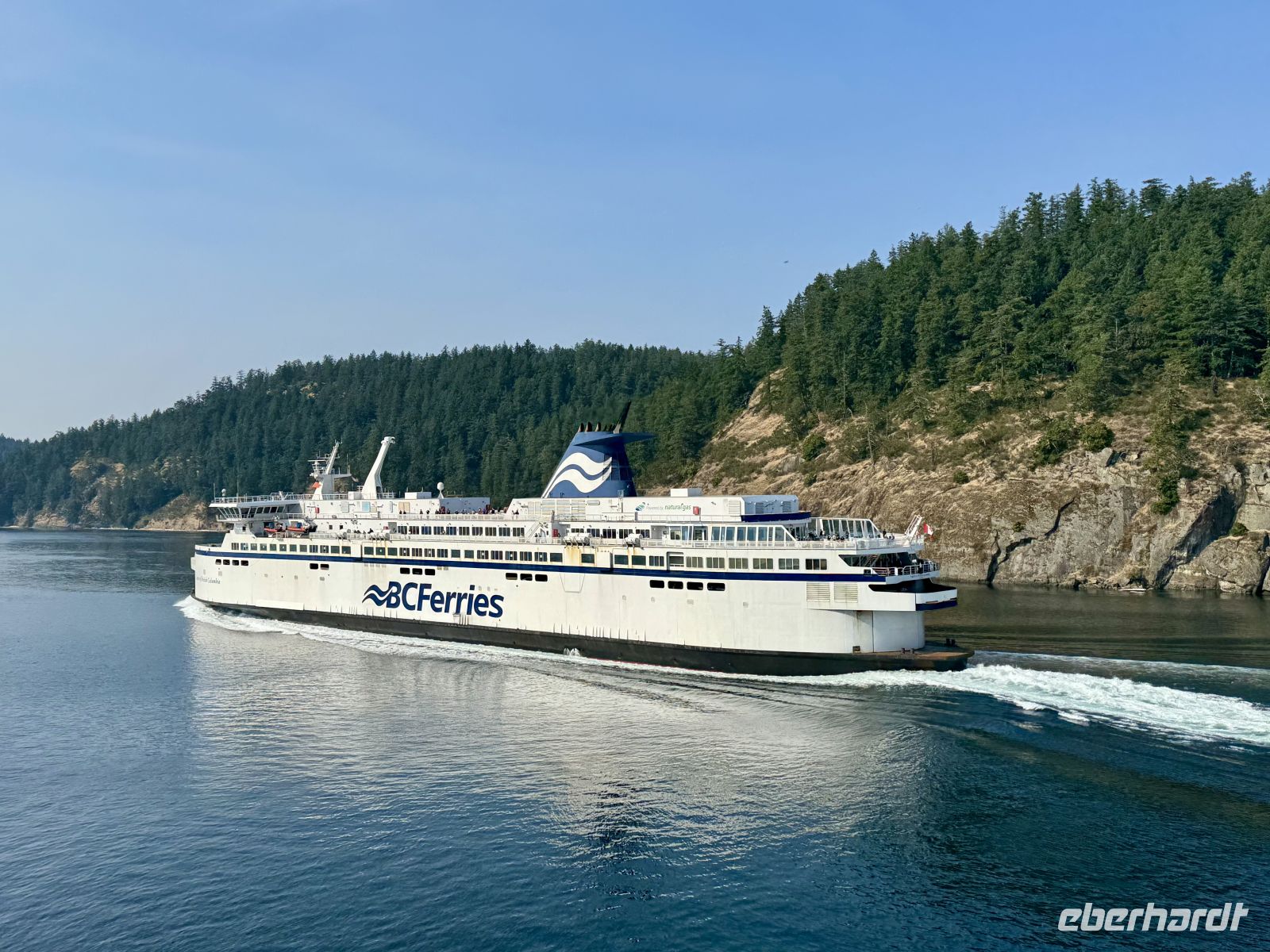 12. Tag – Victoria bis Vancouver – Überfahrt mit der Fähre nach Vancouver durch die Gulf Islands