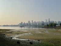 13. Tag – Stadtrundfahrt Vancouver – Blick vom Stanley Park auf Downtown und Kreuzfahrtterminal