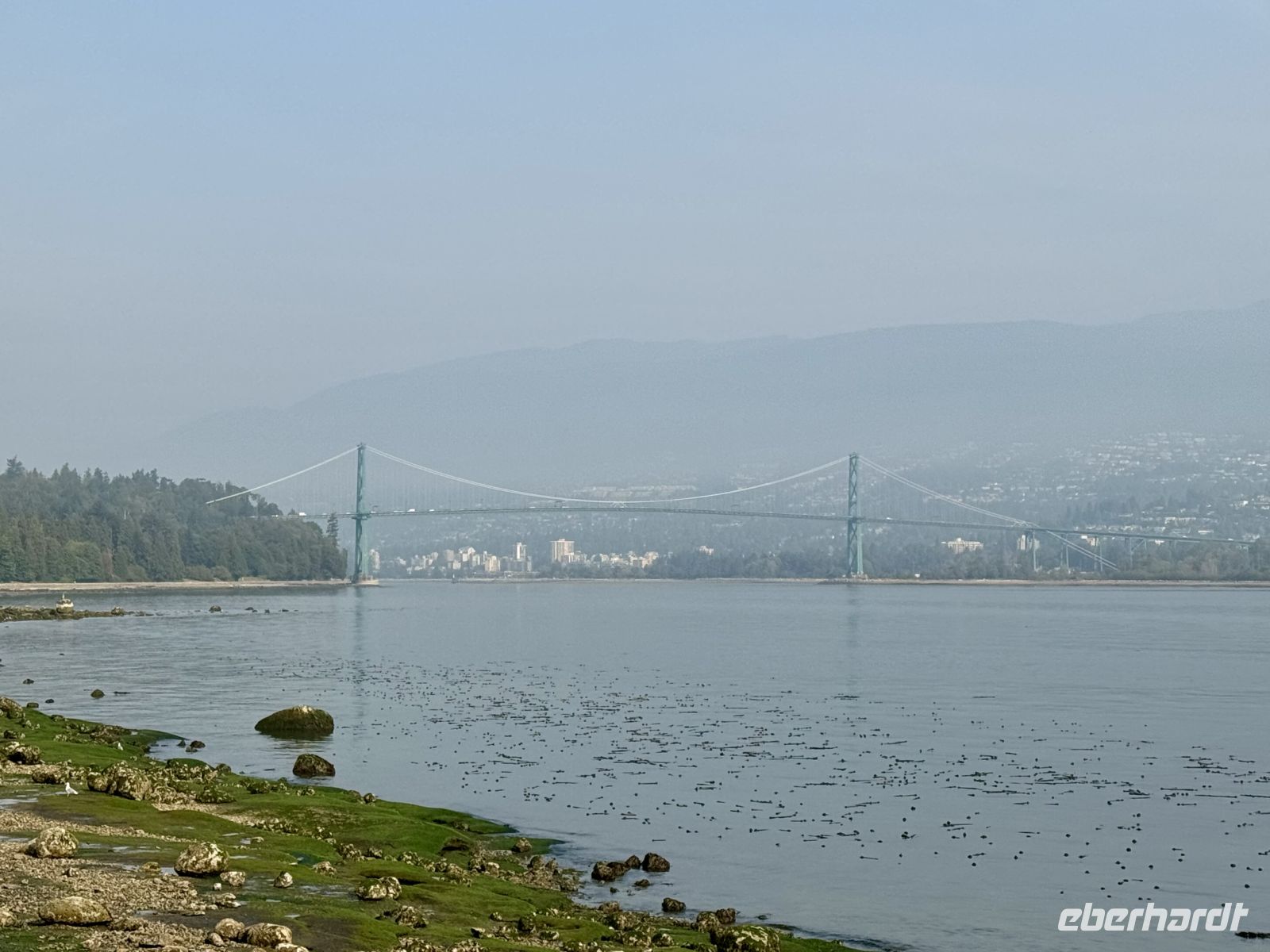 13. Tag – Stadtrundfahrt Vancouver – Blick zur Lions Gate Bridge