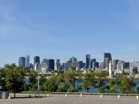 2. Tag – Stadtrundfahrt Montréal – Blick von der Île Sainte-Hélène auf die Altstadt