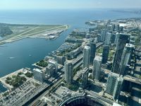 6. Tag – Stadtrundfahrt Toronto – Aussicht vom CN Tower