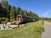 10. Tag – Banff bis Jasper – Historischer Bahnhof von Lake Louise
