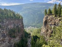 12. Tag – Jasper bis Clearwater – Ausflug in den Wells Gray Park – An den Spahat Falls